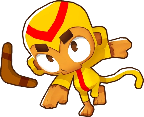 Boomerang Monkey Graphic