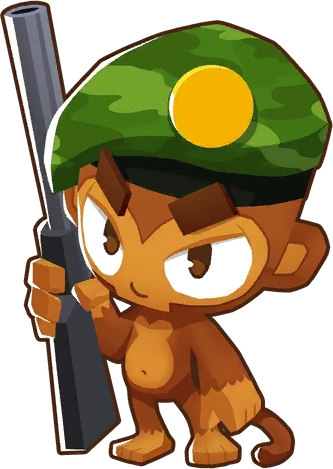 Sniper Monkey Graphic